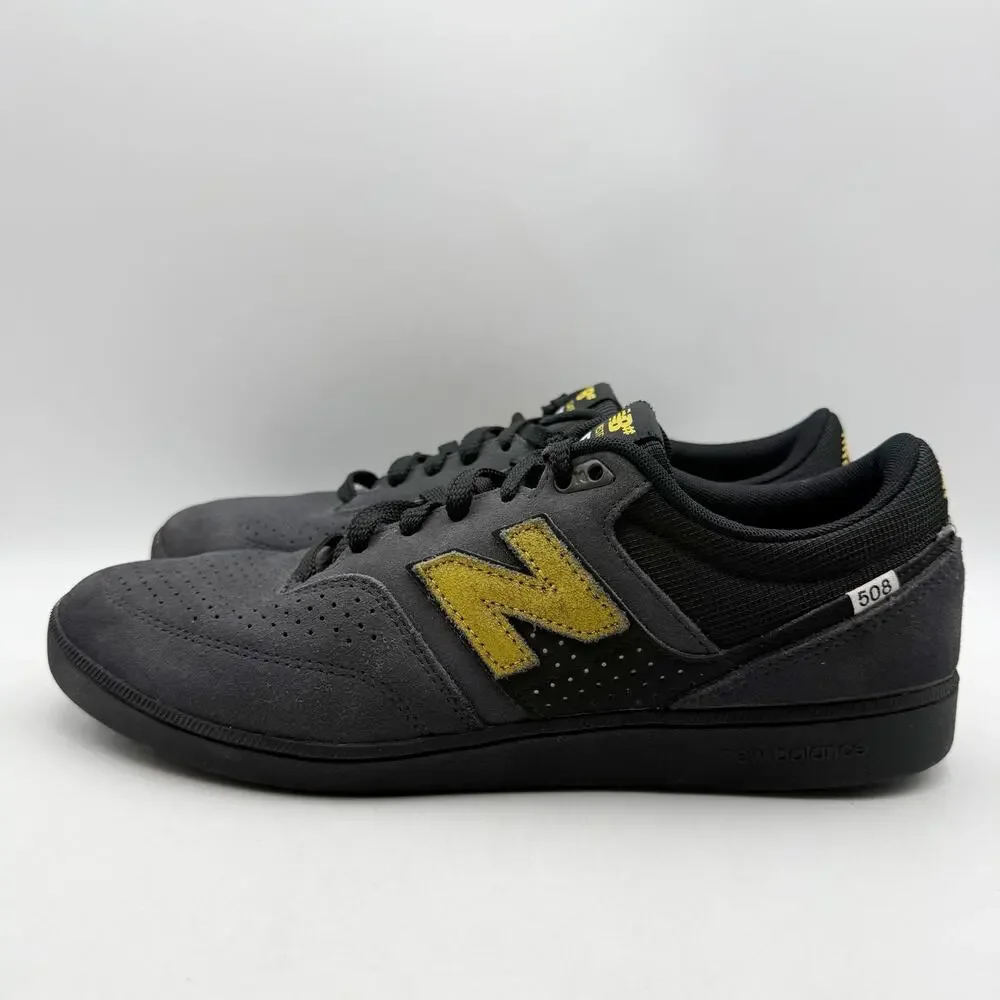 New Balance Mens Numeric Brandon Westgate 508 Skate Sneakers US 10 D Black EUC